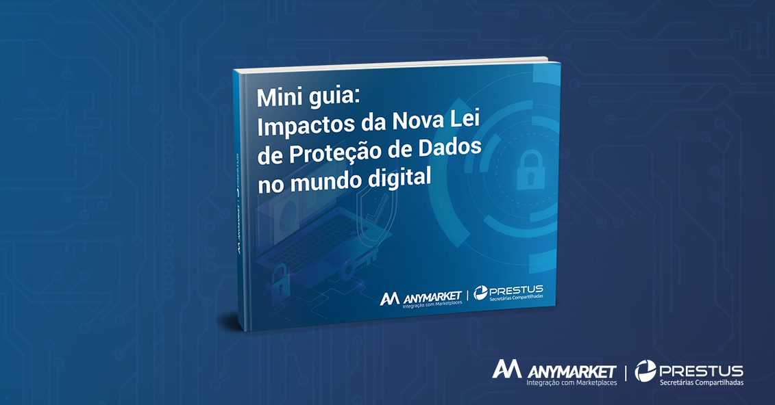 Capa do Mini Guia sobre a Nova Lei de Proteção de Dados no mundo digital